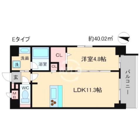 T's Gardenの間取り|T's Garden（ティーズガーデン）　開放感ある間取り