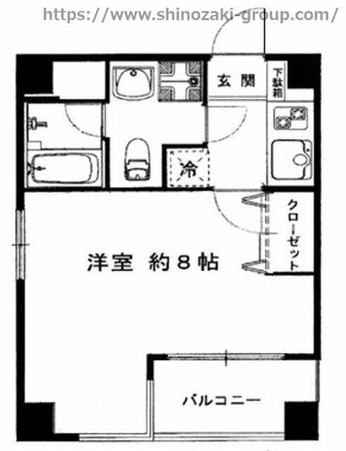 リベルタⅡの間取り
