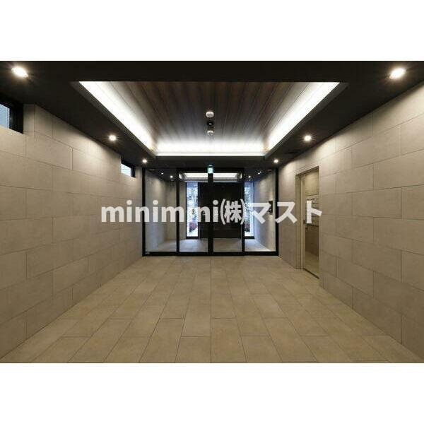 DOUBLE NINE RESIDENCE TENNOJIMINAMIのロビー