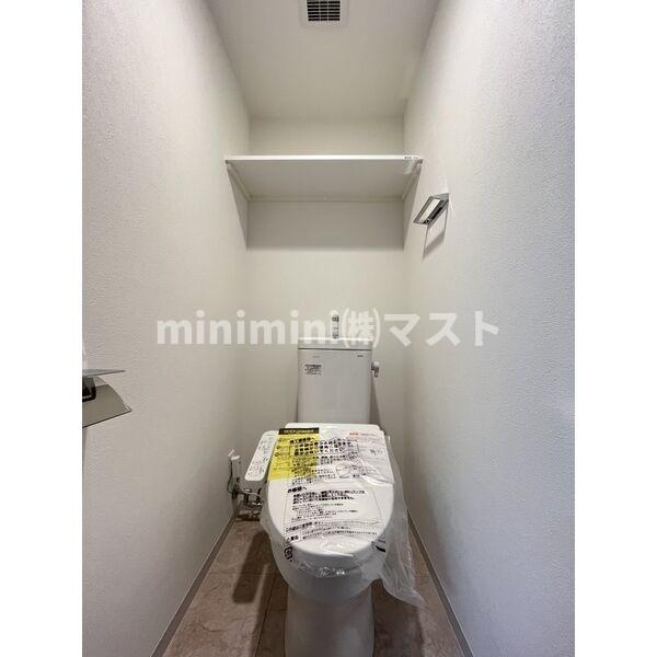DOUBLE NINE RESIDENCE TENNOJIMINAMIのトイレ