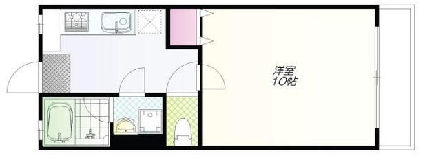 月村マンションNo５の間取り|間取りです。