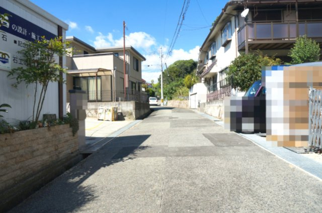 緑が丘２丁目新築戸建の前面道路含む現地写真|現地撮影　2026.10.10
