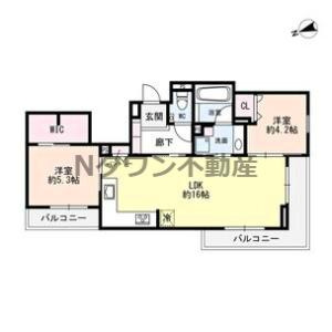 【間取り】 | 極稀(ごくまれ) | 間取りです。