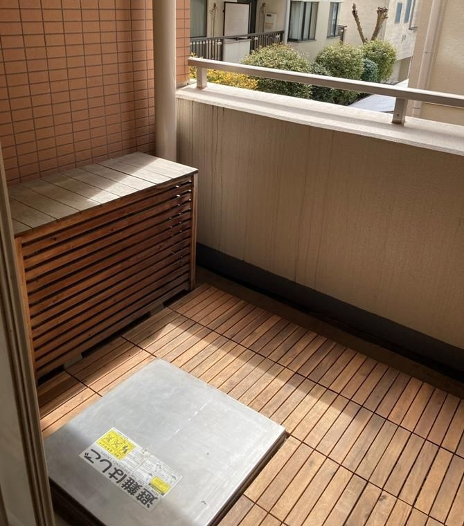 アルシオン経堂 のバルコニー