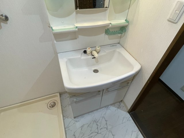 府中市白糸台６丁目の賃貸マンションの洗面所