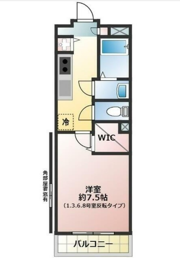 アヴェニール南通町の間取り