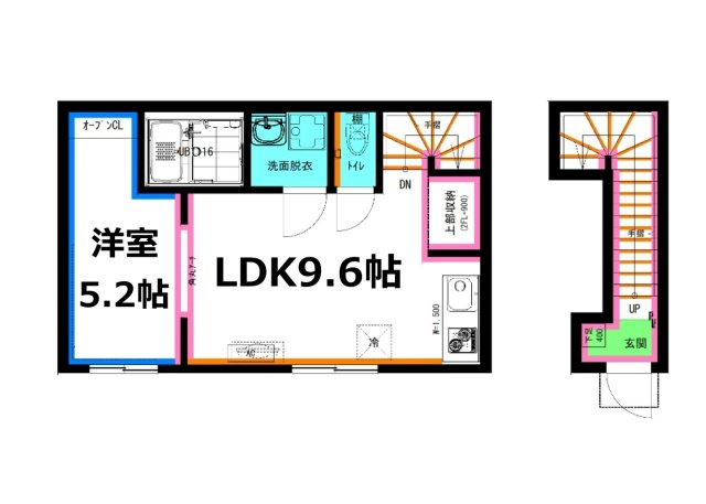 【間取り】 | RadIAnce桜本町【名古屋市賃貸・デザイナーズ】
