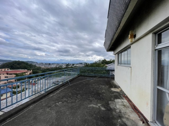 中古一戸建て　桐生市堤町のバルコニー