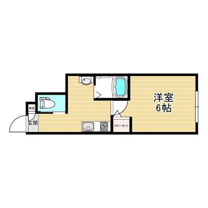HSフラットの間取り