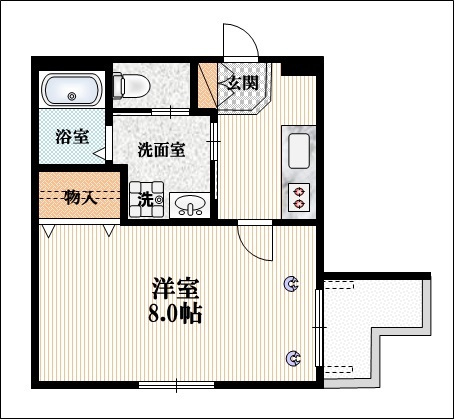 ルミエールの間取り