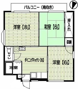 アーバンルネッサンスKOBEの間取り