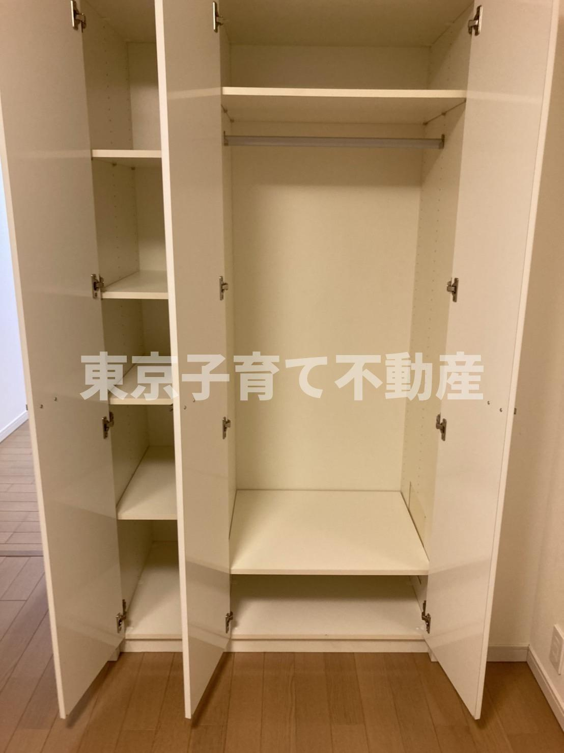 プラウドジェム市ヶ谷の収納