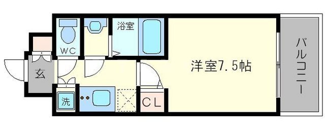 プロシード大阪NB3の間取り|プロシード大阪ＮＢ3 　間取り