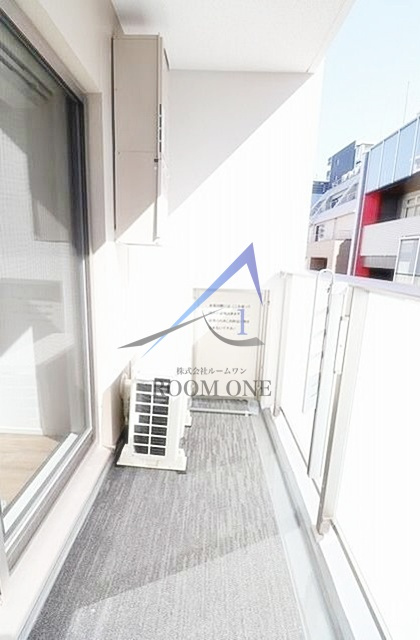 Ｌａ　Ｐｅｒｌａ岩本町のバルコニー|バルコニーです。