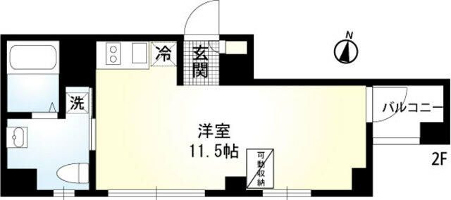 ＬＵＭＩＥＲＥ南品川Ａの間取り