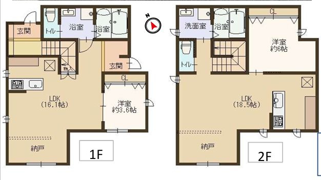 【間取り】 | アパート 三木市別所町小林