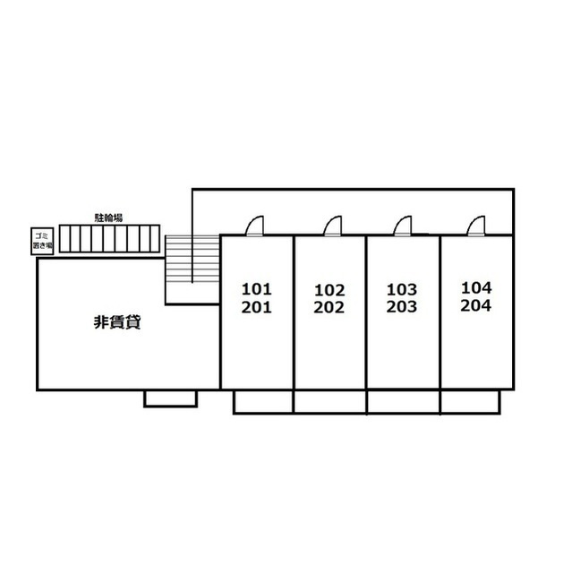 アムールボヌールの区画図