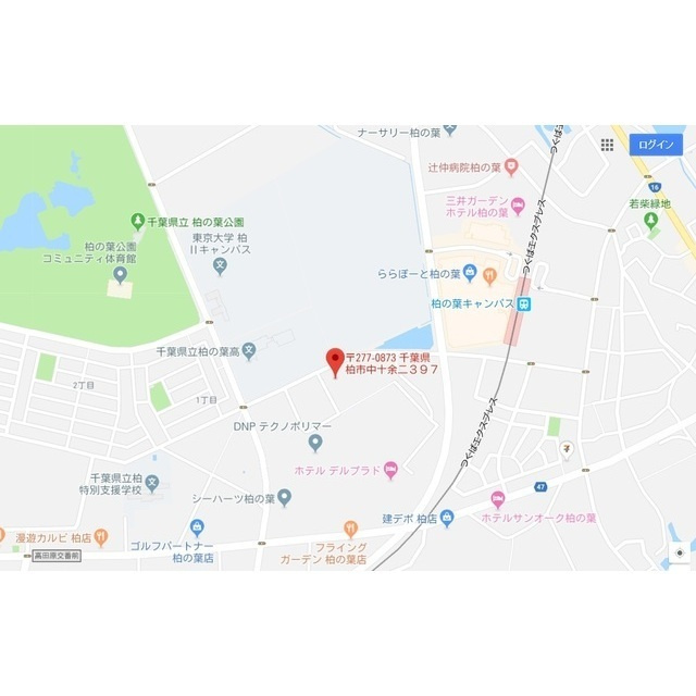 アムールボヌールの地図