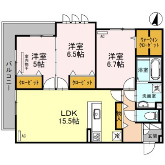 【間取り】 | パレ ドゥ ソレイユ