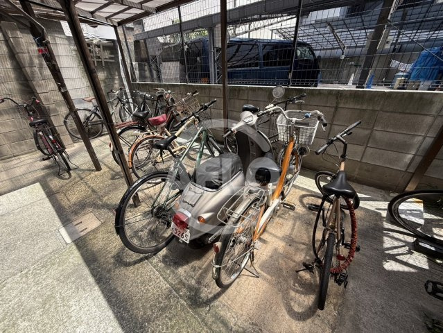 堀江グリーンビルの駐車場|堀江グリーンビル　駐輪場