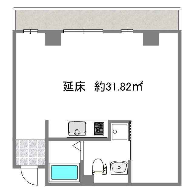 GARRET南堀江の間取り