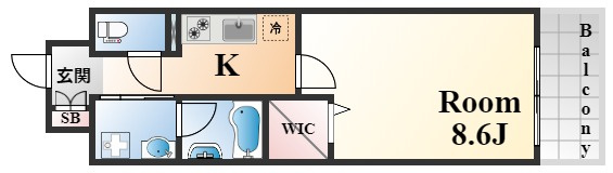 サイドヴァレー北野坂の間取り