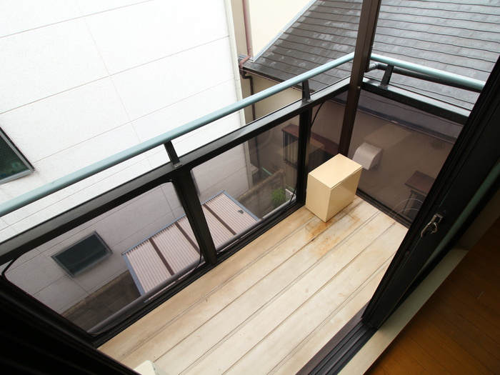 神戸市東灘区住吉宮町６丁目の賃貸マンションのバルコニー