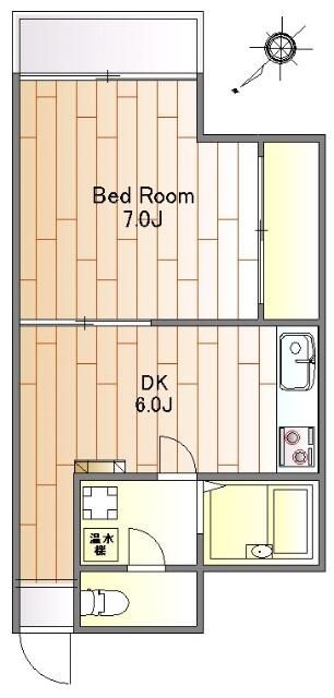 シャンテ三宿の間取り