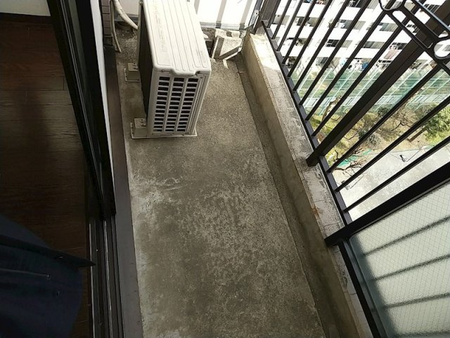 シャンテ三宿のバルコニー