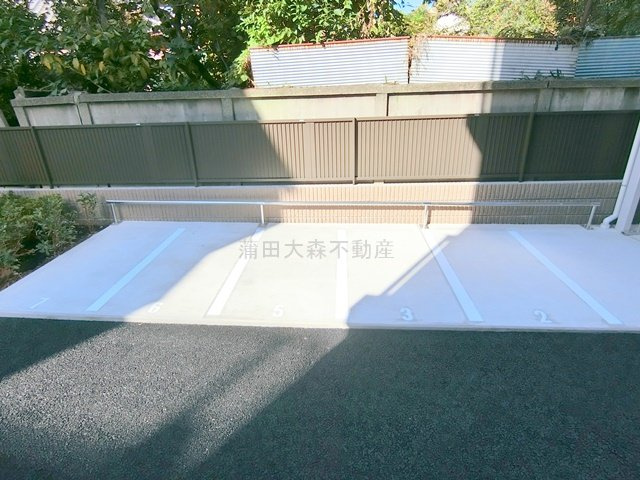 CALME OMORINAKAのその他共用部分|バイク置き場　空き状況等詳細はお問合せください。