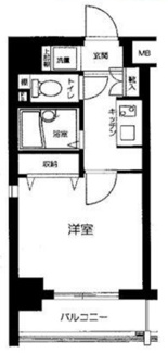 【間取り】 | サンテミリオン池袋Ⅲ | 間取りです。