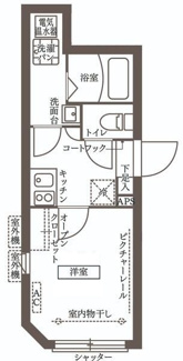 【間取り】 | ＣＯＣＯＣＵＢＥ南大塚 | 間取りです。