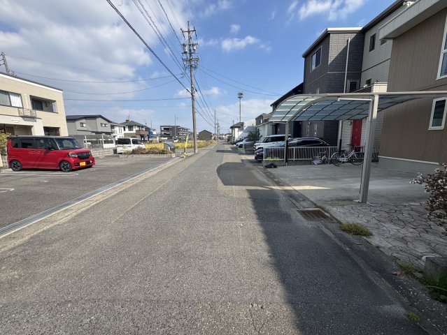 あま市森八丁目　売土地の前面道路含む現地写真|即日でのご案内も可能です！お気軽にお問い合わせ下さい♪