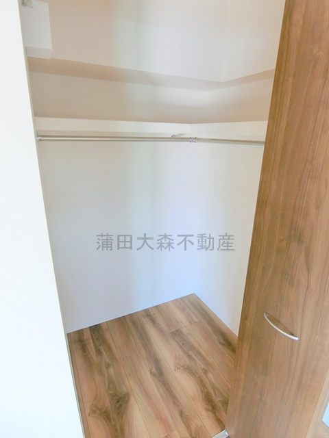 CALME OMORINAKAの収納|洋室5.6帖　収納　ウォークインクローゼット