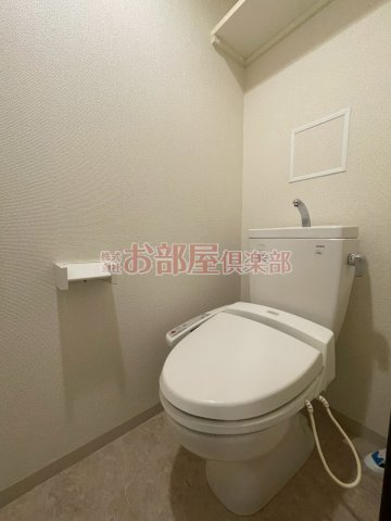 セントラーザ上津 のトイレ|コンパクトで使いやすいトイレです