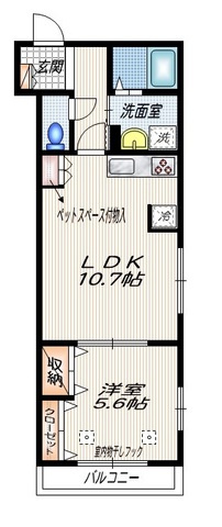 リンデンハイムの間取り