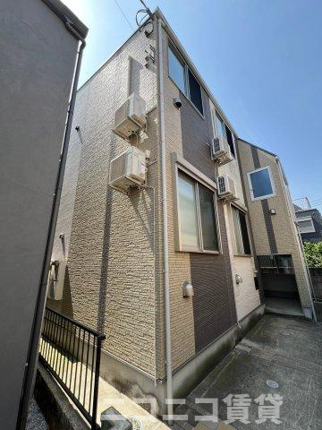 世田谷区太子堂４丁目のアパートの外観