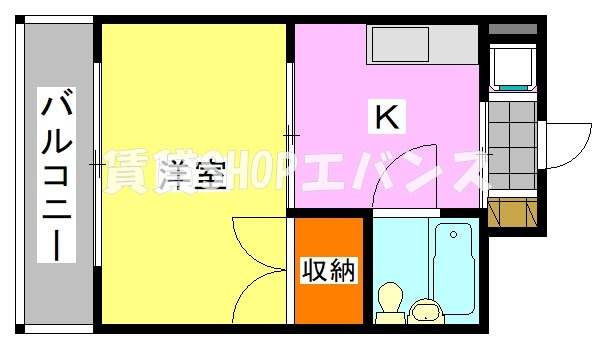 【間取り】 | クロノス大久保