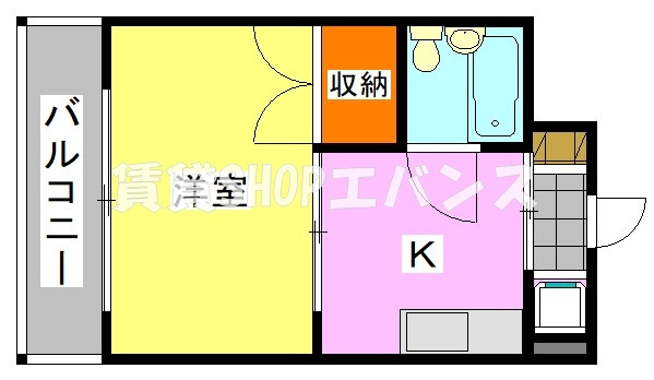 【間取り】 | クロノス大久保