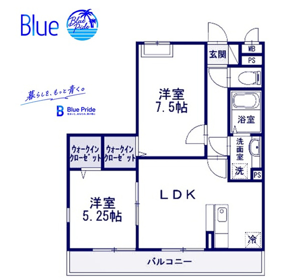 【間取り】 | ソレイユB
