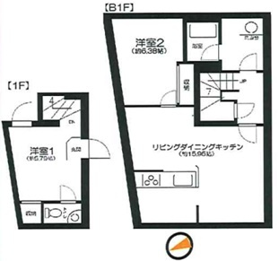Apartment小石川後楽園の間取り