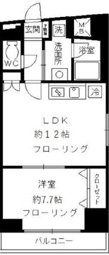 ローズガーデンの間取り|間取りです。