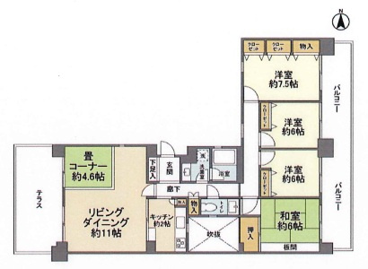 ファーストヒルズ飯田橋の間取り
