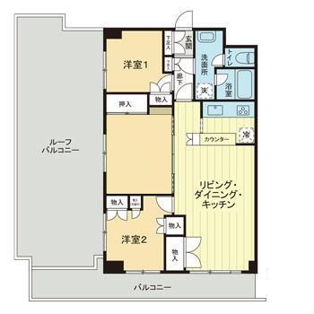 ライオンズマンション西葛西第２の間取り|間取りです。