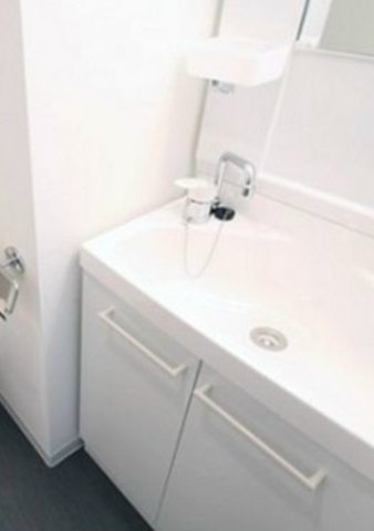 北区赤羽３丁目の賃貸マンションの洗面所