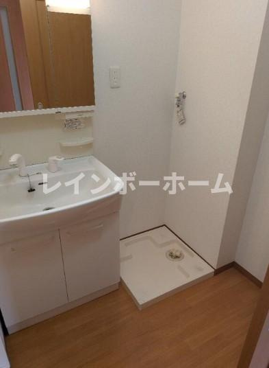 田中ハイツの洗面所|使いやすい洗面所です