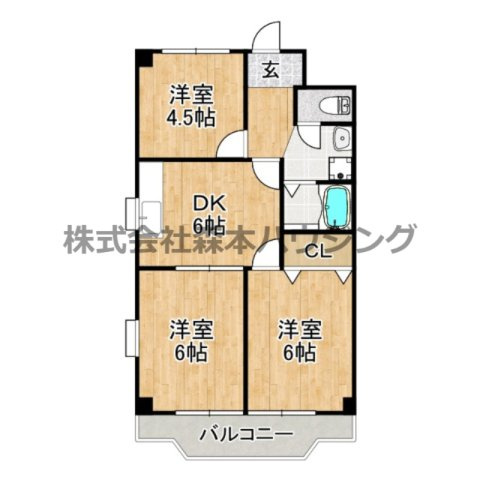 【間取り】 | 　ロータスガーデン