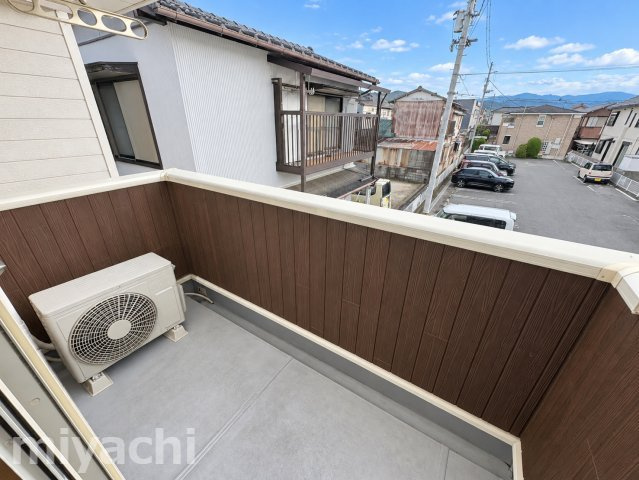 レヴェランス　Aのバルコニー