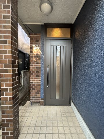 板橋区富士見町戸建のエントランス