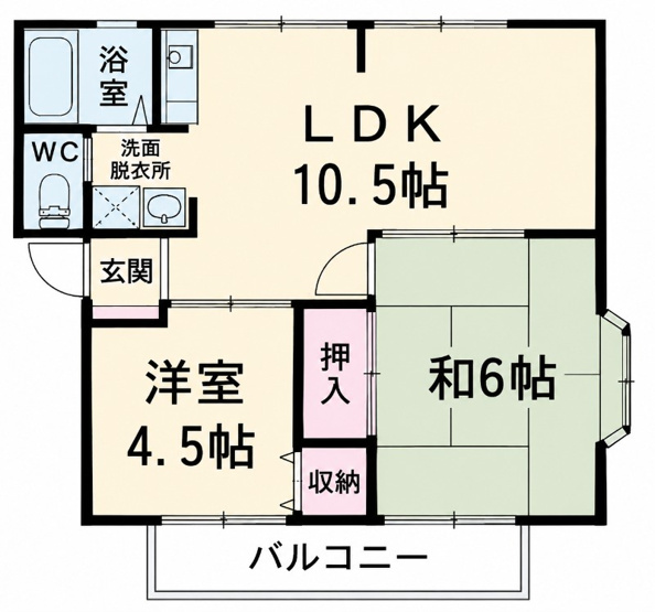 【間取り】 | プリメーラ三山